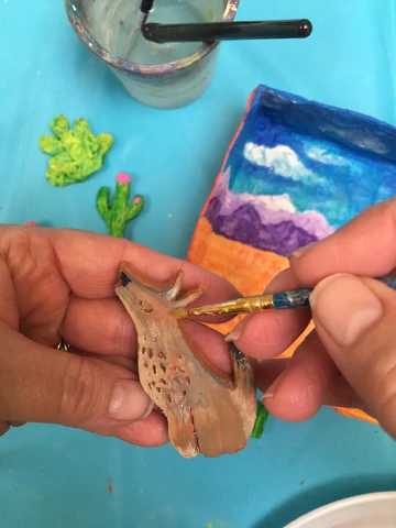 Art teacher Tracy Evans created a unique Biome Box as her submission for the ACTÍVA Products Art Teacher Mystery Box contest.  Get her full lesson plan here.